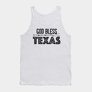 God Bless Texas Tank Top